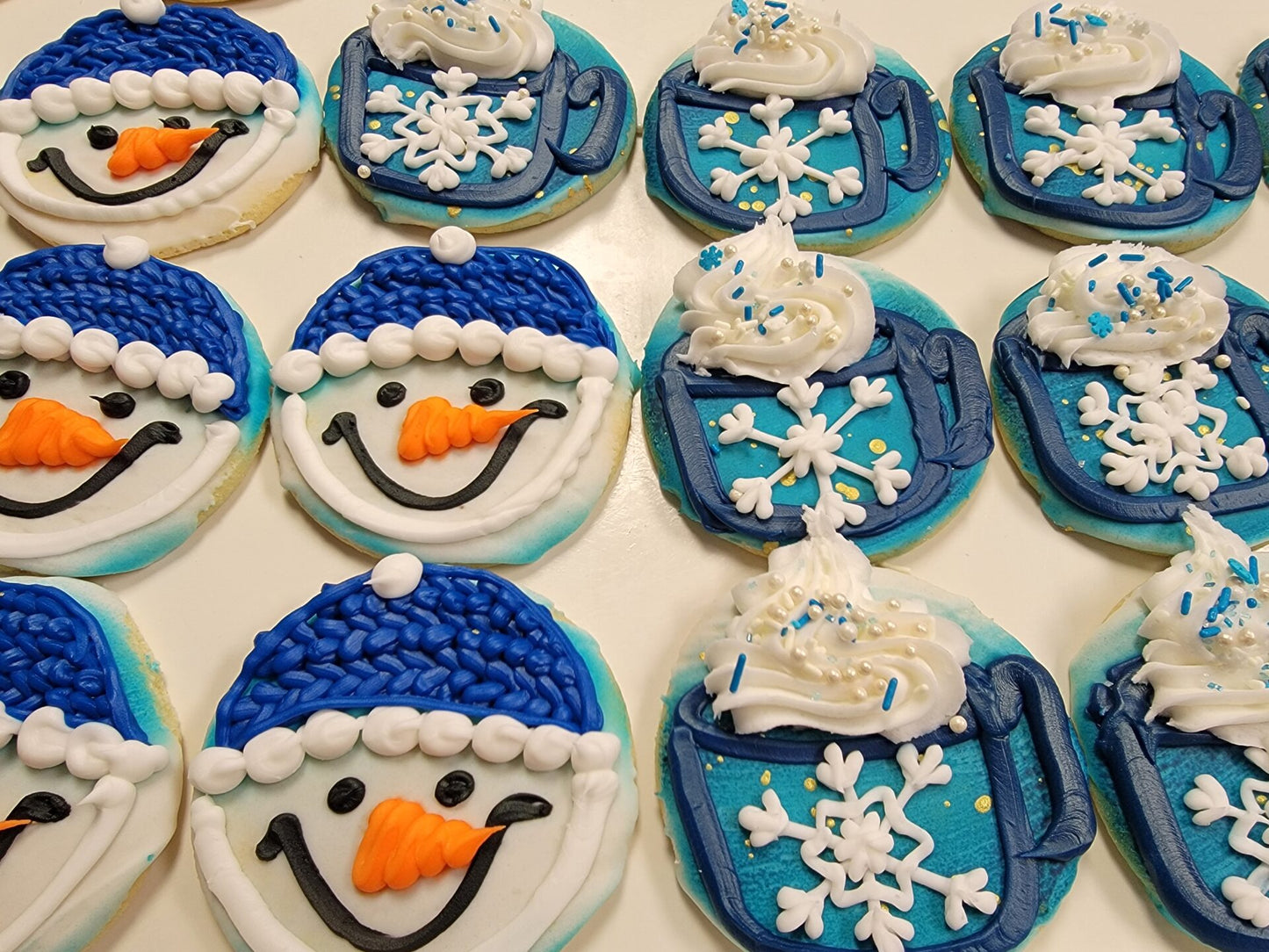 Piped Winter Cookies (each)