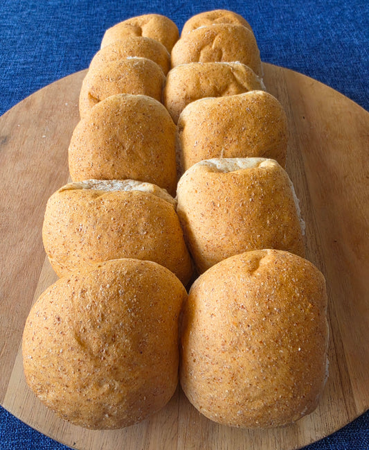 Whole Wheat Dinner Roll Buns - 12 pack