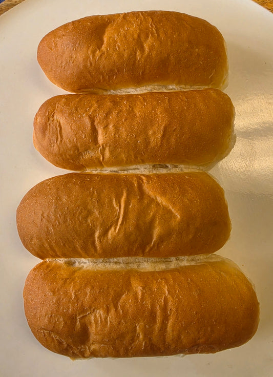 Hot Dog Buns - 4 pack