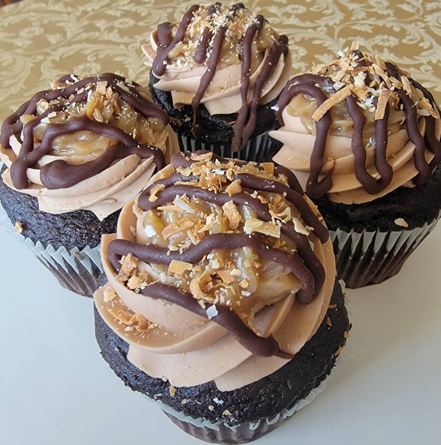 German Chocolate Cupcake - Gourmet