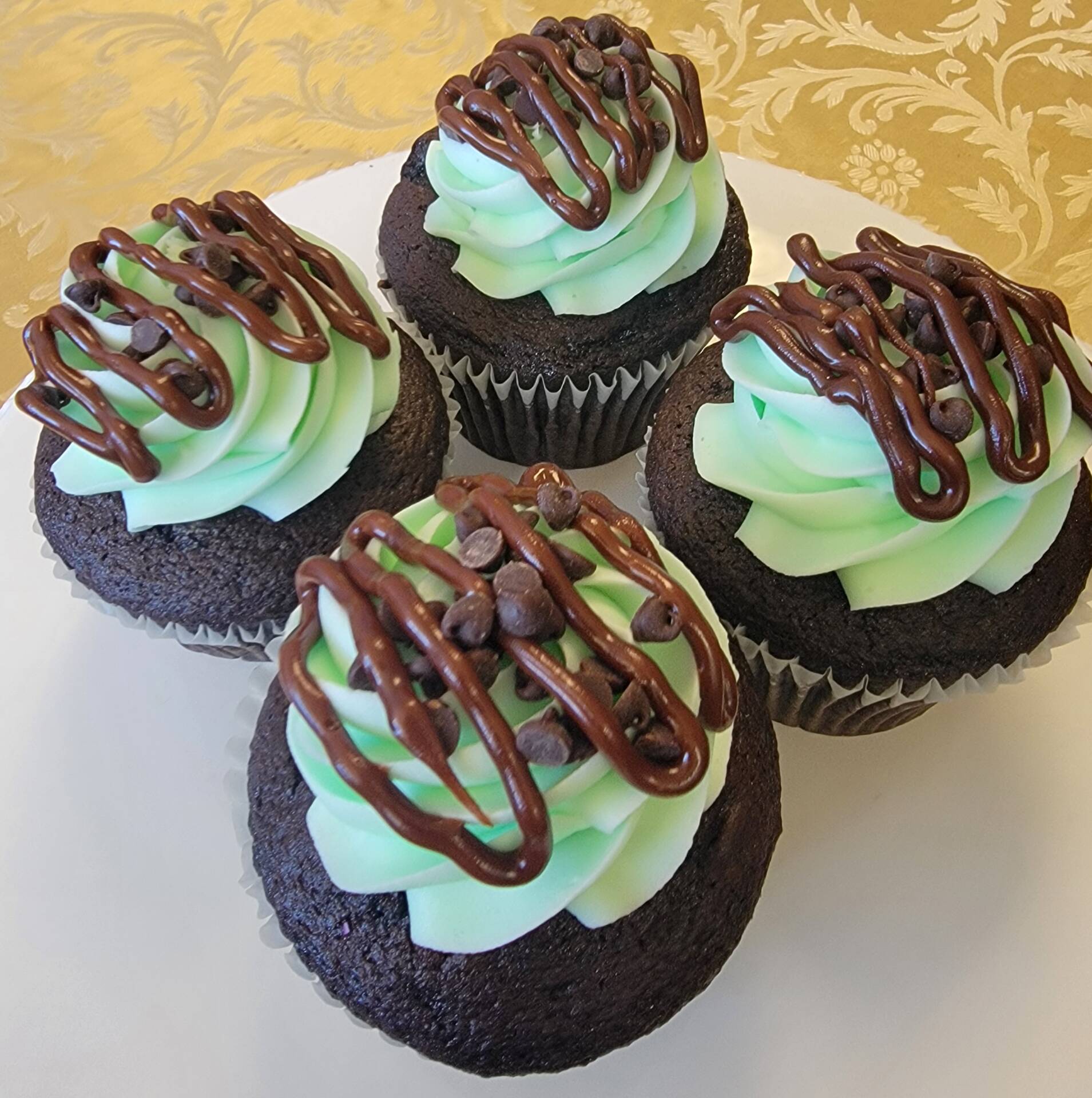 Mint Chocolate Cupcake - Gourmet