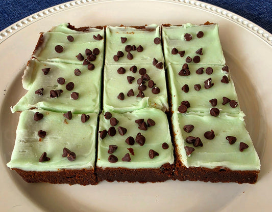 Mint Chocolate Chip Brownie (9 count)