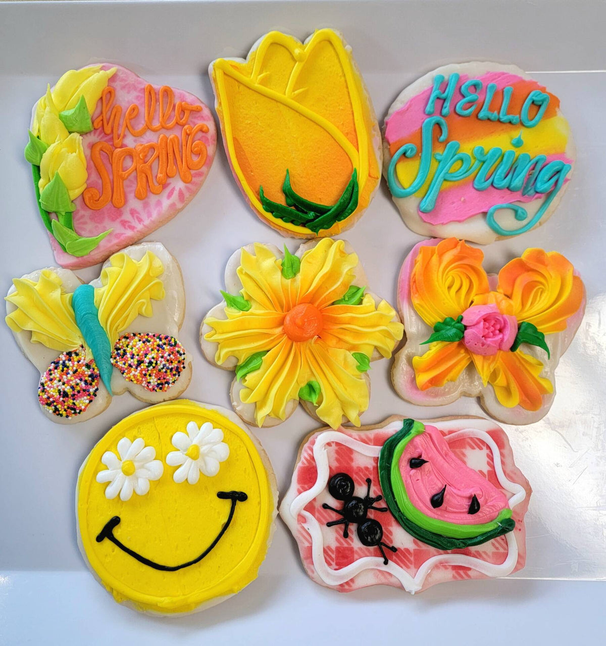 Spring Piped Cookies (each)
