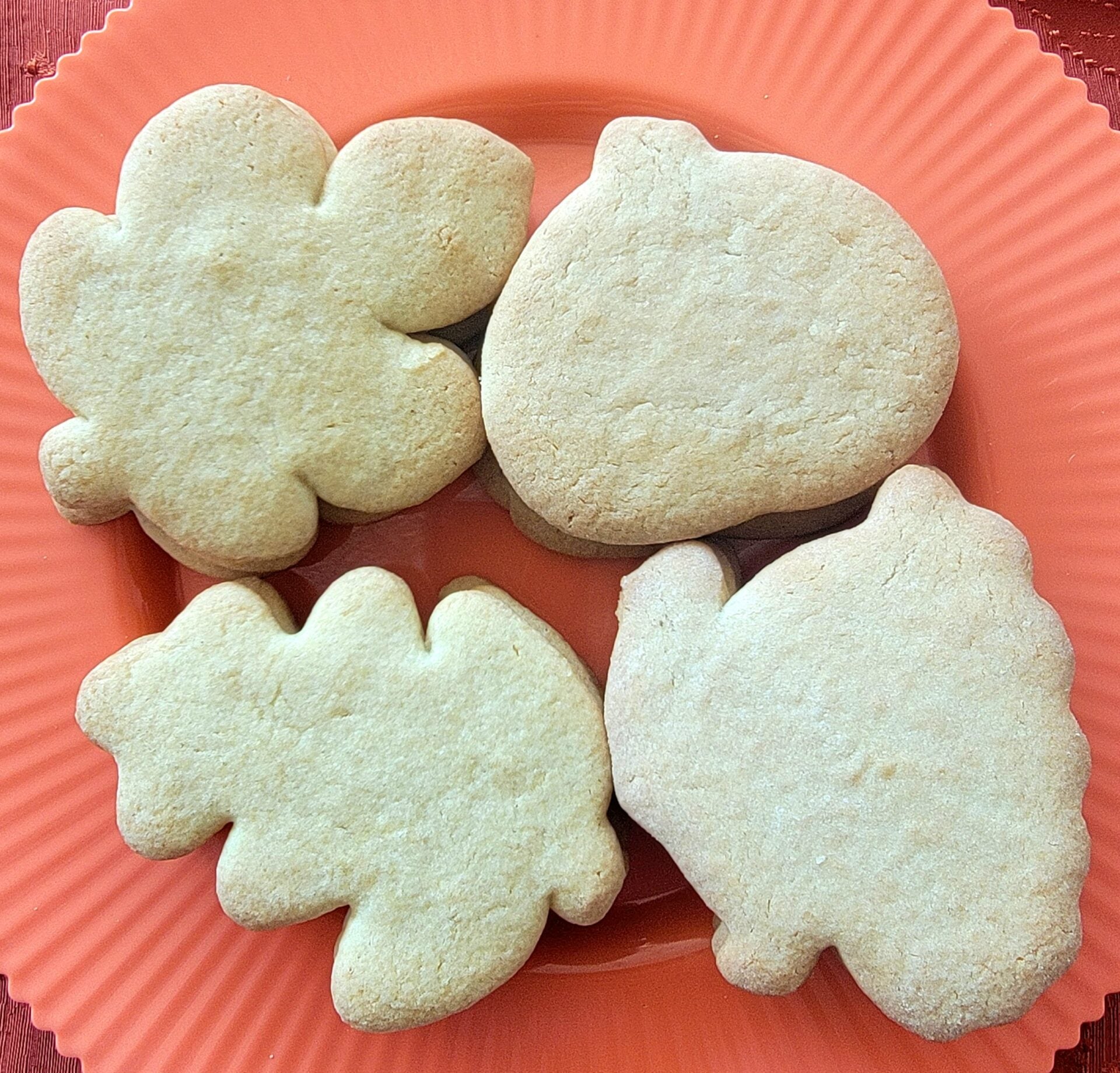 Uniced Sugar Cookie Seasonal Cutouts (one dozen)