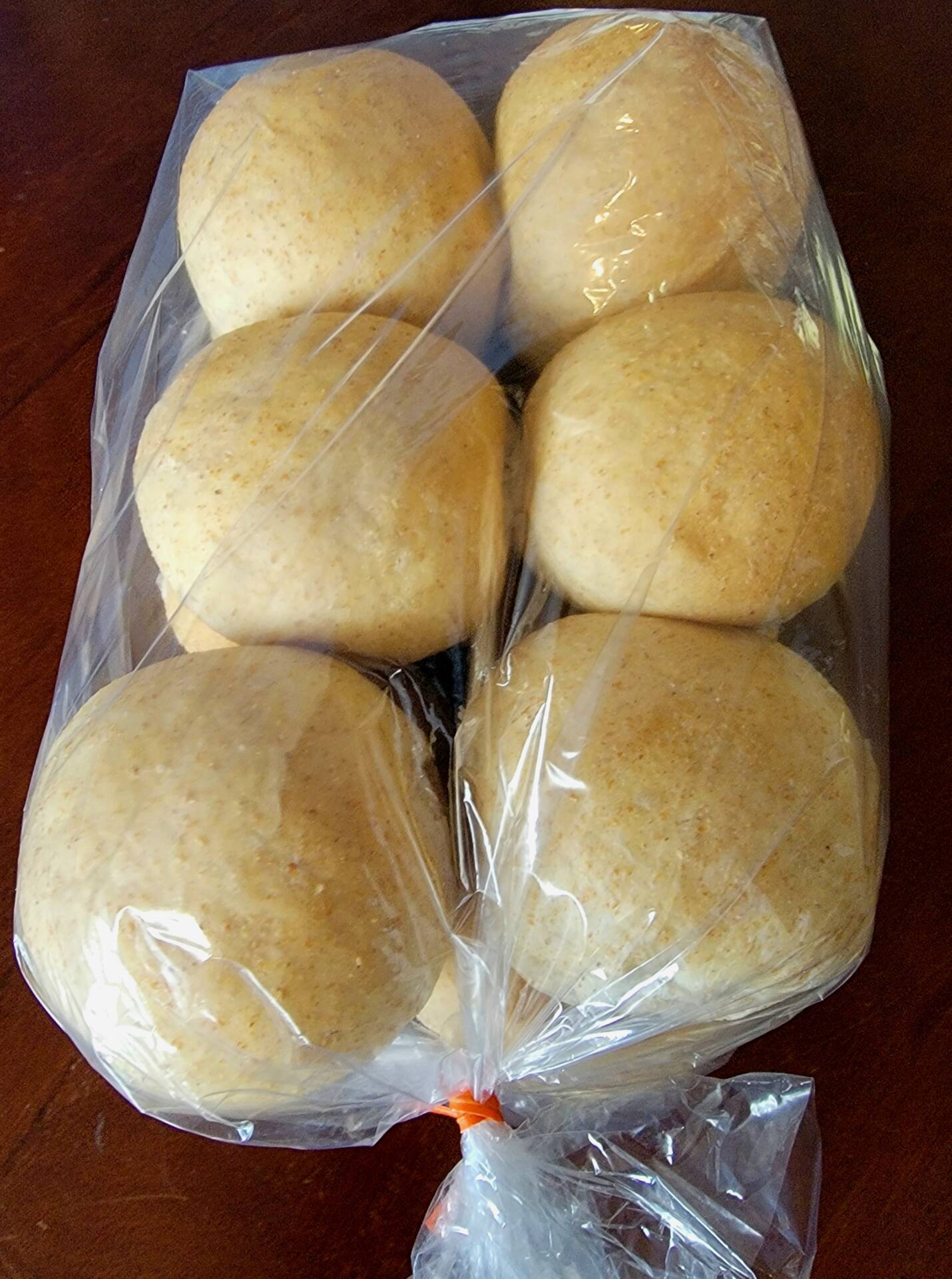 Whole Wheat Dinner Roll Buns - 12 pack